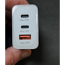 ЗЗП Зарядний пристрій 65 W 2xPD+QC White тех паковання