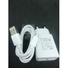 СЗУ   Samsung 5V 2.1A  2 USB  кабель micro USB