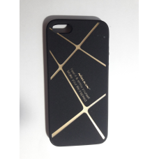 Чохол-накладка Nillkin для Iphone 5/5S/5SE (чорно-золотий)