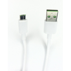 USB cable micro (fast 3,0 A) тих пак білий підтримує функцію швидкого заряджання