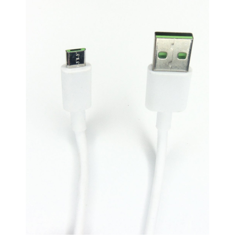 USB cable micro (fast 3,0 A) тих пак білий підтримує функцію швидкого заряджання