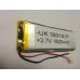Внутрішній Акумулятор 3,2*30*87 (1600 mAh 3,7 V) 383181 AAA клас