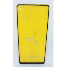 Захисне скло для Samsung Galaxy A21s SM A217 6D PREMIUM на весь екран чорний
