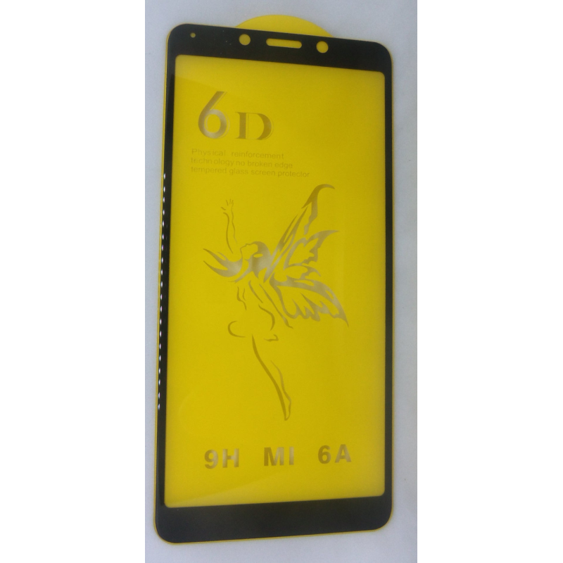 Захисне скло 6D Xiaomi Redmi Mi 6/6A чорний