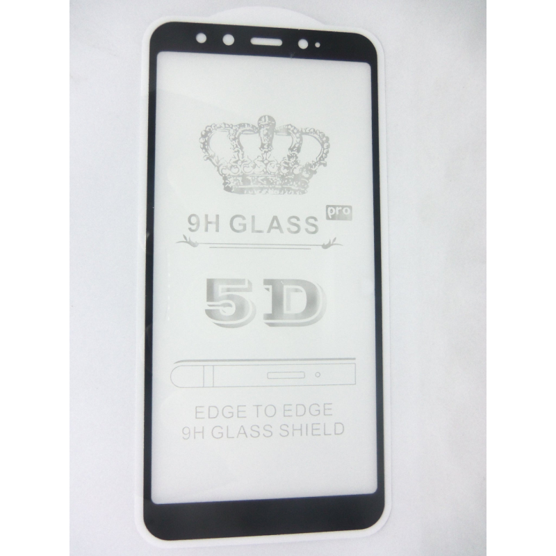 Захисне скло 5D Full Glue Xiaomi Redmi Mi 6x/A2 чорний