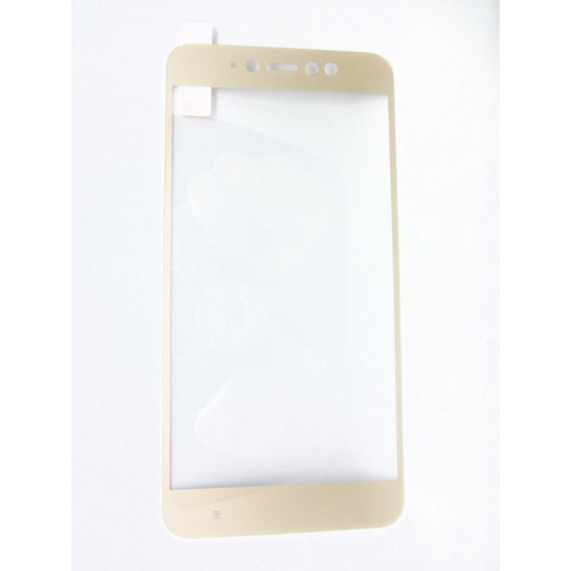 Захисне скло для Xiaomi Redmi Mi Note 5 A Gold FULL SCREEN