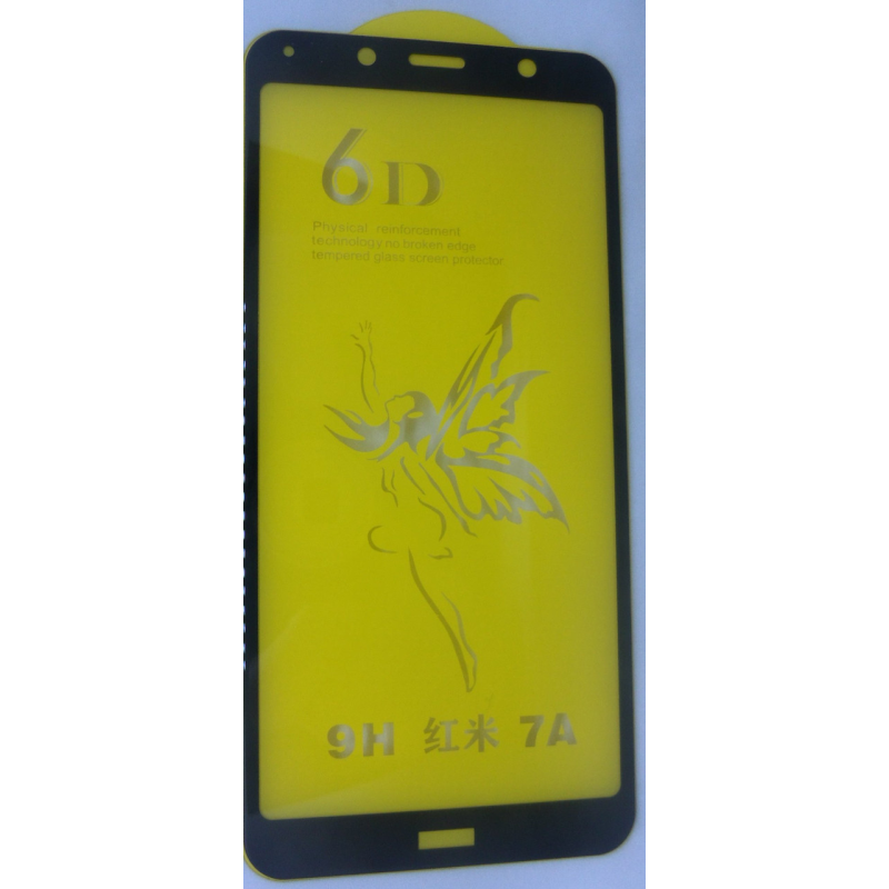 Захисне скло 6D Оригінал Xiaomi Redmi 7A чорний