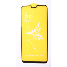 Захисне скло 6D Huawei Mate 20 Lite Black чорний
