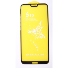 Захисне скло 6D Huawei P 20 Lite Black чорний