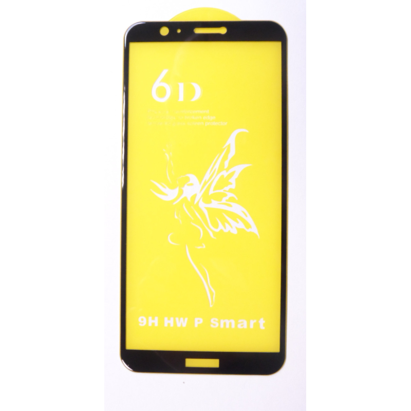 Захисне скло 6D Huawei P smart Black чорний