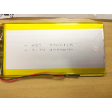 Внутрішній Акумулятор 3,2*65*126 (4000 mAh 3,7 V) 3766125 AAA клас в Запоріжжі