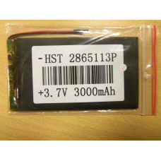 Внутрішній Акумулятор 2.8*64*114 (3000 mAh 3,7 V) 2865113 AAA клас в Запоріжжі