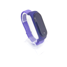 Ремінець для фітнес браслета MiBand 3/4 нейлон мі бенд 3/4 фіолетовий