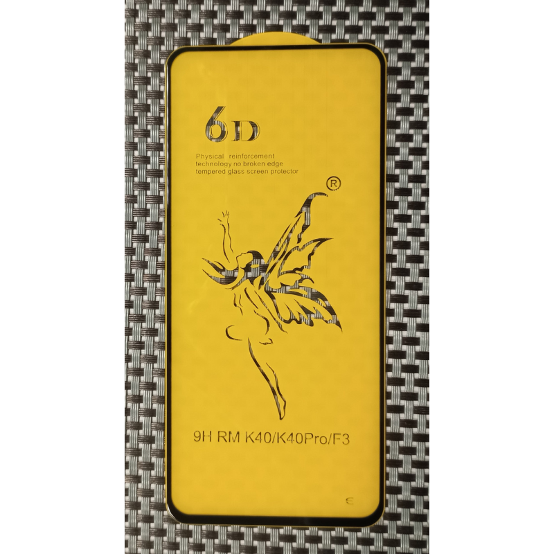 Захисне скло 6D Xiaomi Redmi K40 / K40 Pro /F3