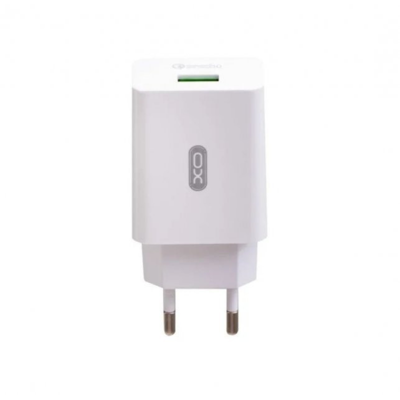 Мережевий зарядний пристрій XO L36 1USB QC3.0 18W Швидка зарядка