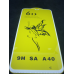Захисне скло на весь екран 6D Premium для Samsung A40 Galaxy A40 (2019) білий