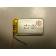 Внутрішній Акумулятор 4,2*24*44 (500 mAh 3,7 V) 042540 AAA клас в Запоріжжі