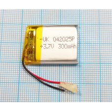 Акумулятор для планшета 4х20х26 мм (300 mAh 3,7V) 042025 AAA клас у Запоріжжі