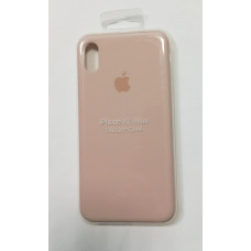 Чохол силікон кейс Silicone Case для Iphone Xs MAX бежевый