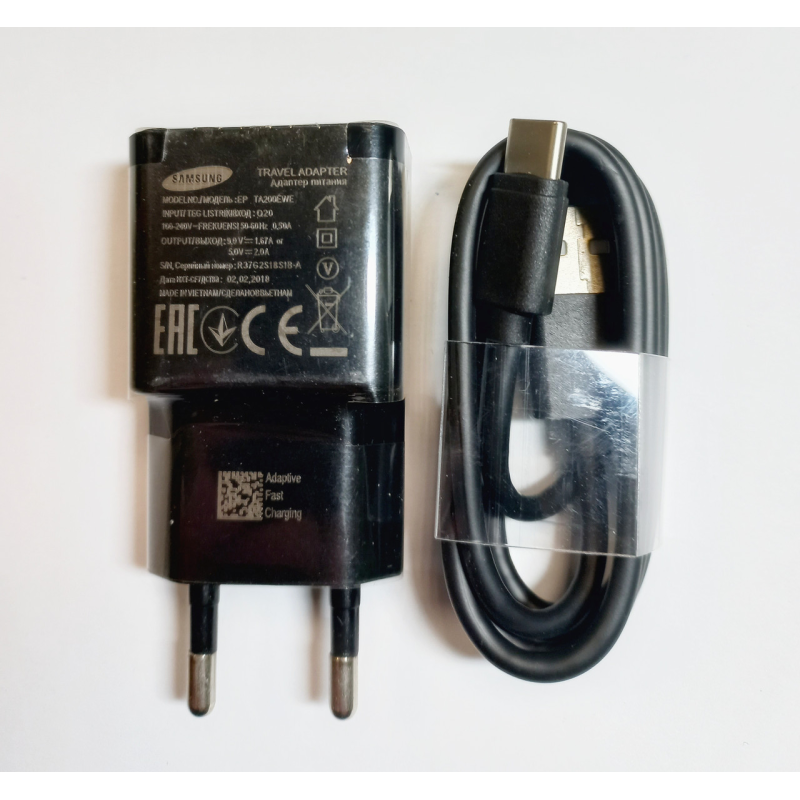 Швидке заряджання для Samsung S7 Qualcomm Quick Charge 3.0 з кабелем Type-C