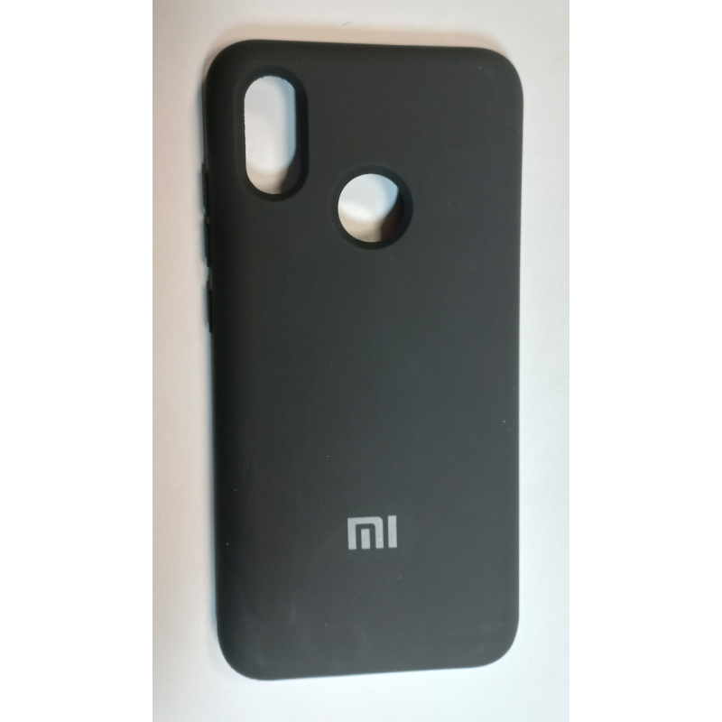 Силікон Silicone Case Xiaomi MI8 BLACK