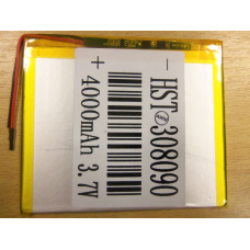 Внутрішній Акумулятор 3,5*78*92 (4000 mAh 3,7 V) 308090 AAA клас в Запоріжжі