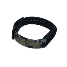 Ремінець силіконовий браслет Mi Band 3/4 MiBand 3/4 мі бенд 3/4 піксель чорний