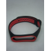 Ремінець перфорований Sport браслет Mi Band 3/4 MiBand 3/4 мі бенд 3/4 чорно-червоний